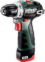 Дрель-шуруповерт Metabo PowerMaxx BS BL аккум. патрон:быстрозажимной (кейс в комплекте) (601721500)