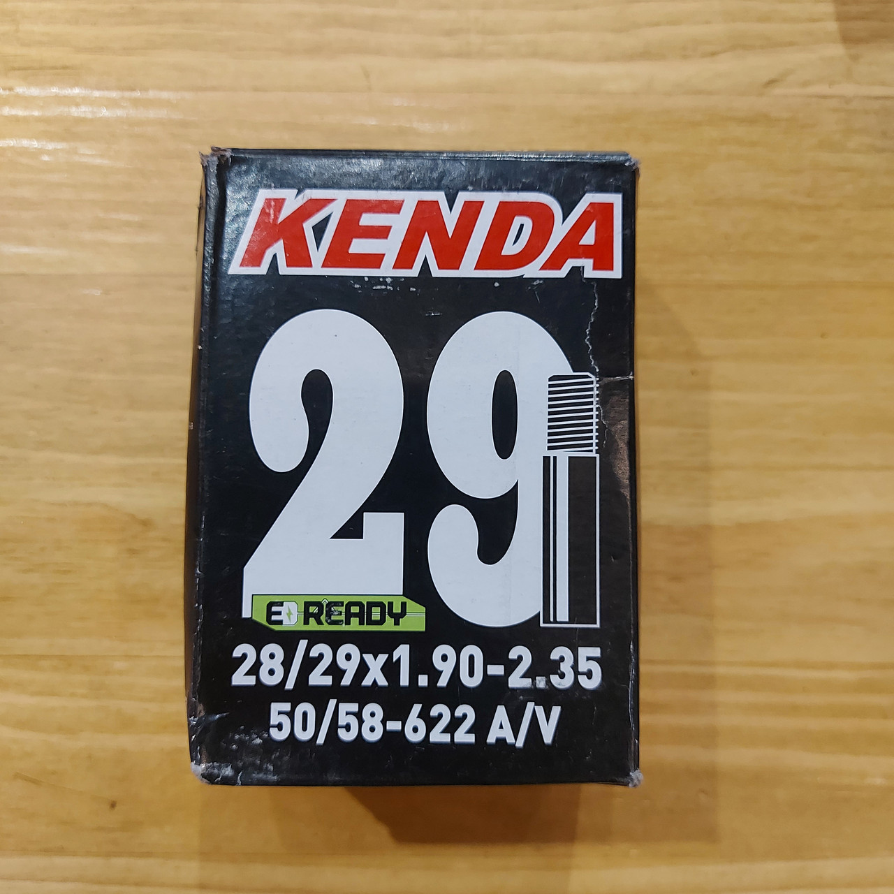 Велосипедная камера "Kenda" 29x1,90-2,35. 50/58-622. A/V. Для горных велосипедов. Авто. Kaspi RED. Рассрочка, фото 1