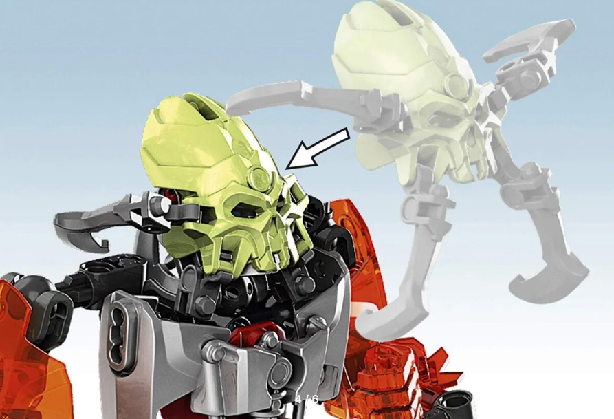 Конструктор Bionicle 706-6 Страж Огня - фото 4 - id-p105605223