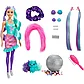 Barbie Блеск Цветное перевоплощение, Кукла-сюрприз Сменные прически Барби, Color Reveal, фото 3