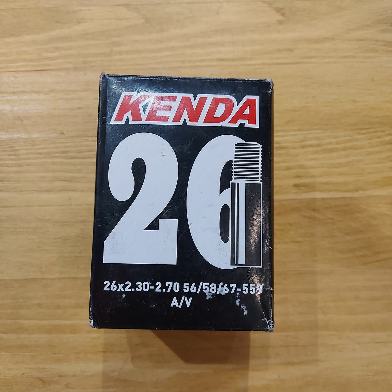 Велосипедная камера Kenda 26x2.30-2.70. 56/58/67-559. A/V. Автомобильный ниппель. Kaspi red. Рассрочка
