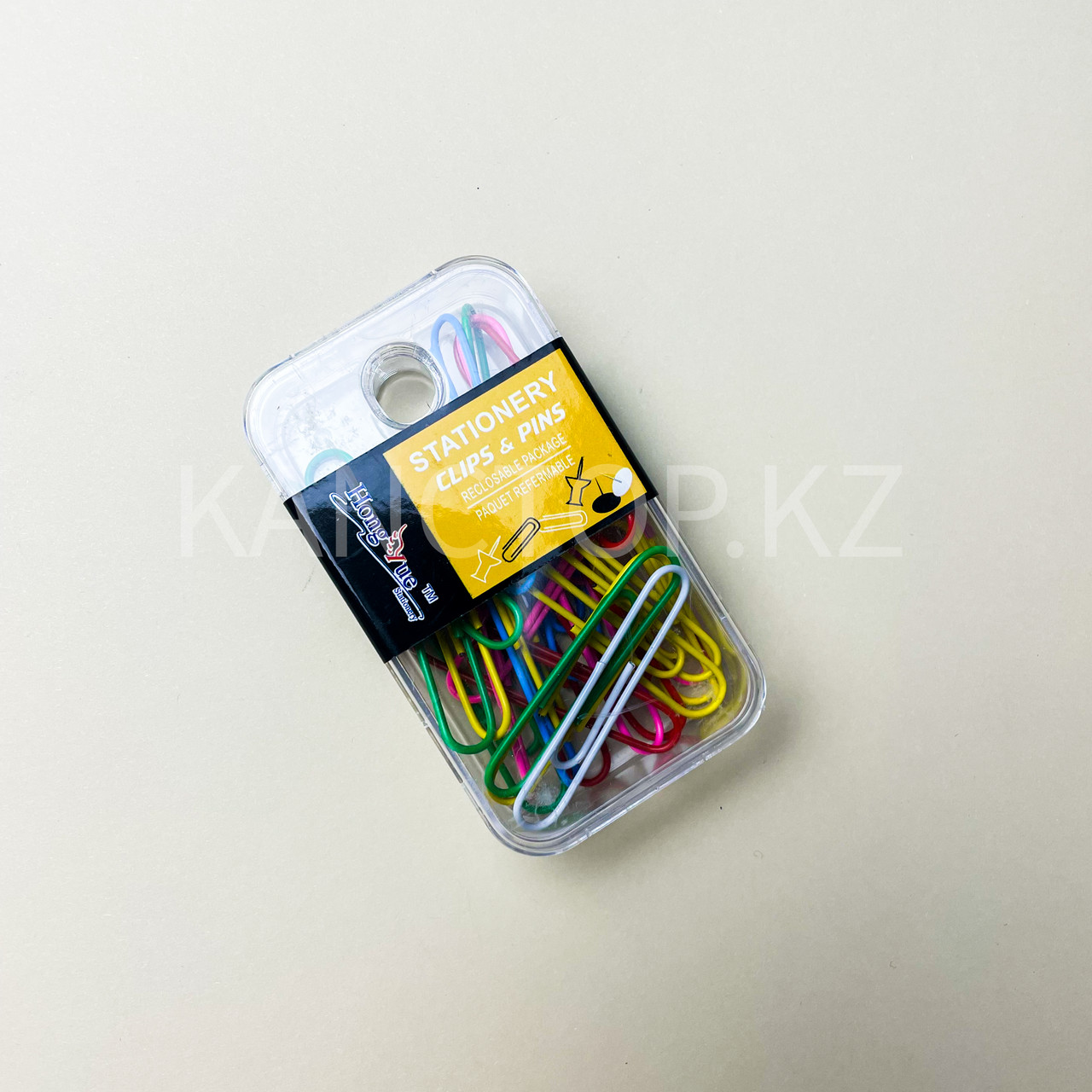 Скрепки Stationery clips & pins, большие, фото 1