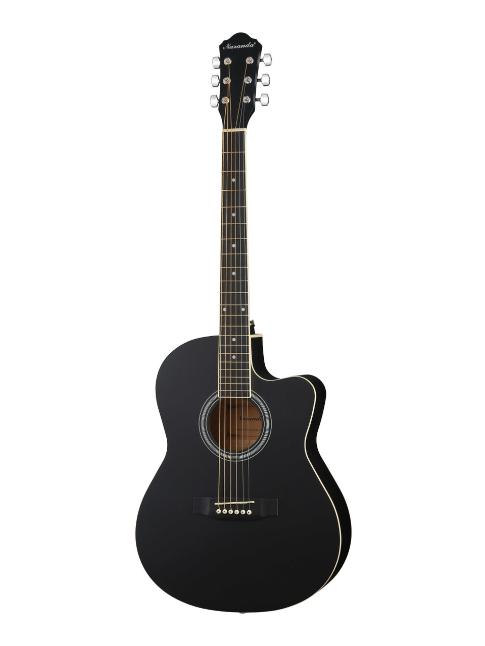 Акустическая гитара с вырезом Naranda HS-3911-BK