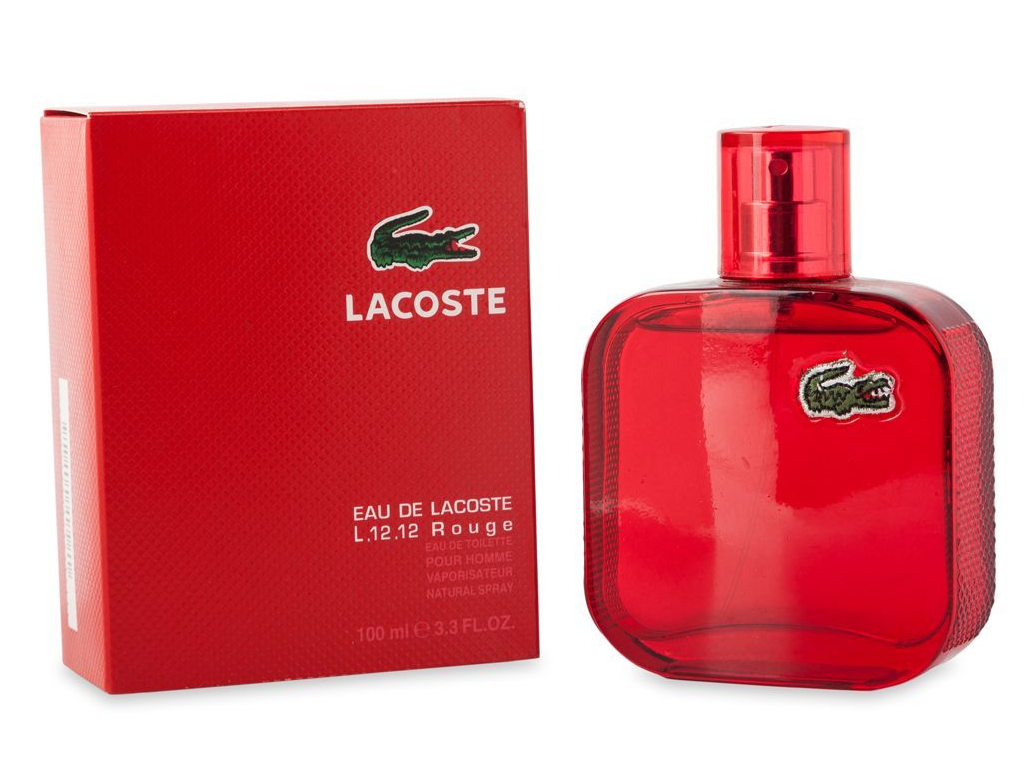 Eau de Lacoste L.12.12. Rouge Lacoste 100 мл для мужчин - фото 2 - id-p105606095