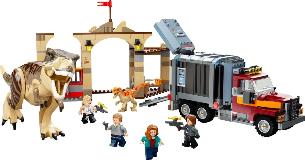 76948 Lego Jurassic World Побег атроцираптора и тираннозавра, Лего Мир Юрского периода - фото 4 - id-p105567988