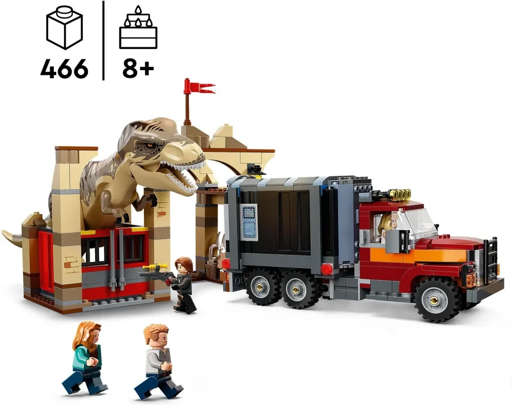 76948 Lego Jurassic World Побег атроцираптора и тираннозавра, Лего Мир Юрского периода - фото 2 - id-p105567988