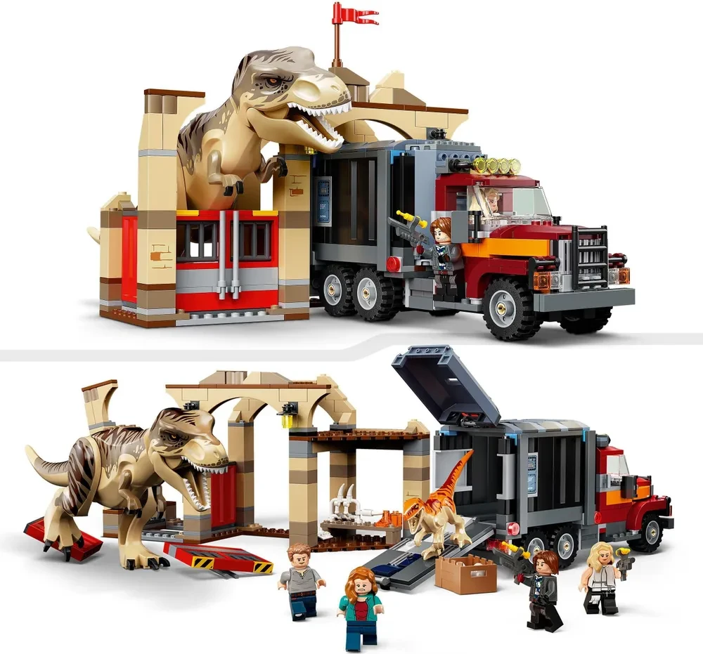 76948 Lego Jurassic World Побег атроцираптора и тираннозавра, Лего Мир Юрского периода - фото 3 - id-p105567988
