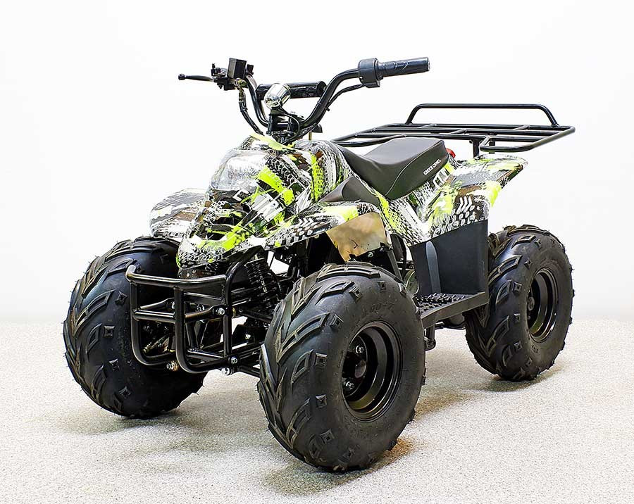 Детский электроквадроцикл GreenCamel Гоби K51 (36V 800W R7 Цепь) быстросъем, ножной тормоз - фото 1 - id-p105608046