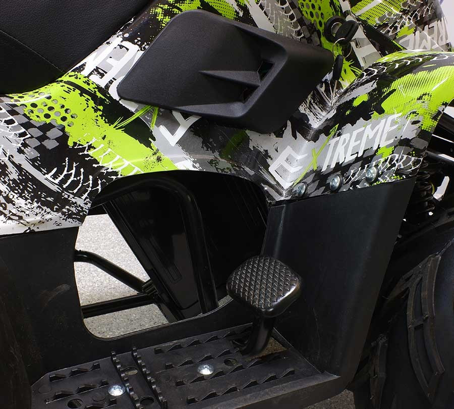 Детский электроквадроцикл GreenCamel Гоби K51 (36V 800W R7 Цепь) быстросъем, ножной тормоз - фото 8 - id-p105608046