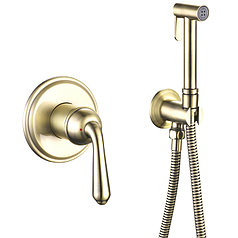 Гигиенический душ, золотой "ROSE" R0205E