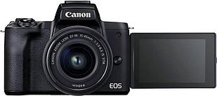 Фотоаппарат Canon EOS M50 MK II 15-45 черный 24.1Mpix 3" 4K WiFi EF-15-45 f/3.5-6.3 IS STM LP-E12 (с