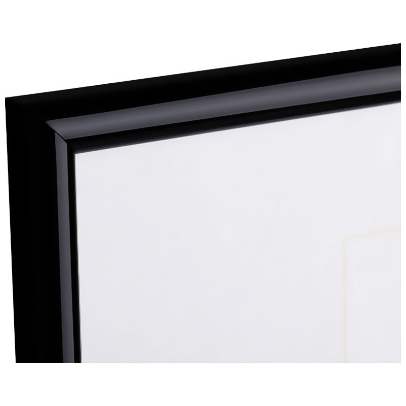 Рамка пластиковая А3, 30*40см, OfficeSpace "Basic", небьющееся стекло, черная - фото 2 - id-p105611485