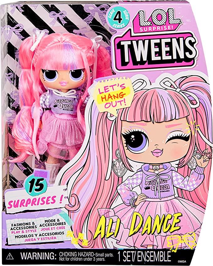 Модная кукла LOL Surprise Tweens Series 4 Ali Dance с 15 сюрпризами