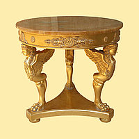 Мебель из массива красного дерева "Стол Three Angels Table"