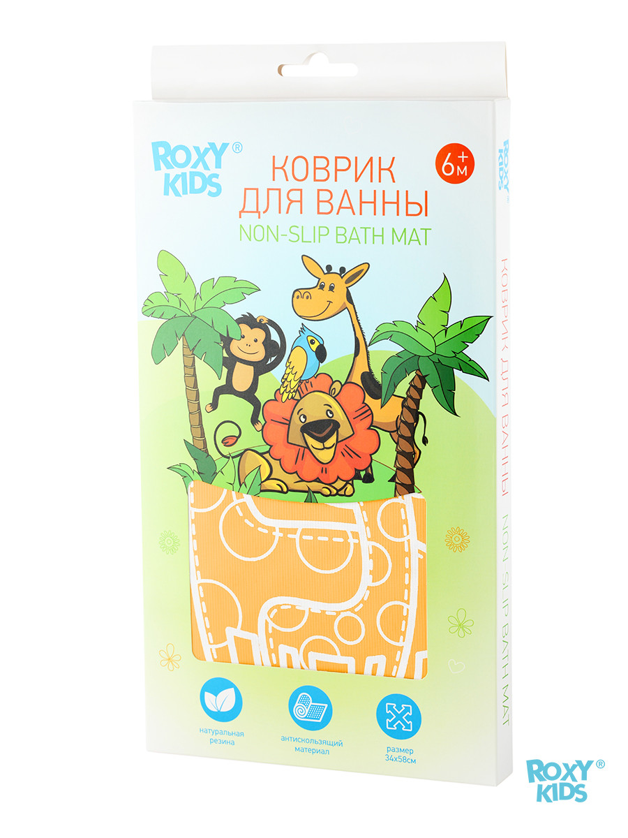 ROXY-KIDS Коврик противоскользящий для ванны 34х58 - фото 7 - id-p105614393
