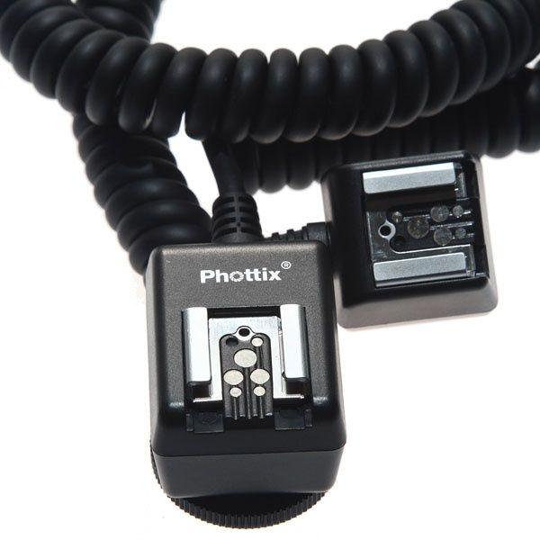 Phottix Duo TTL синхро-кабель для вспышек Canon/Nikon