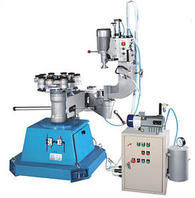 Станок для криволинейной обработки стекла, с возможностью изготовления фацета