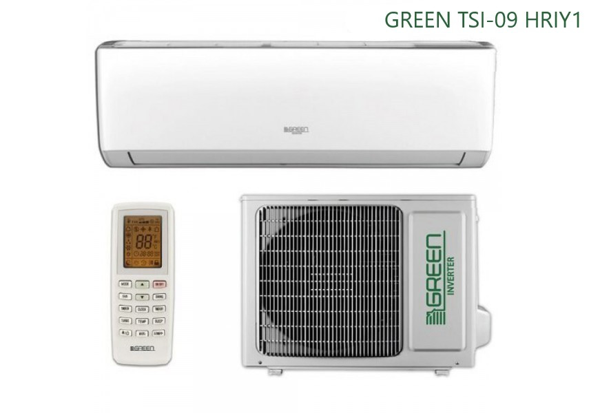 Инверторный кондиционер GREEN TSI-09 HRIY1 cплит-системы (без инсталляции)