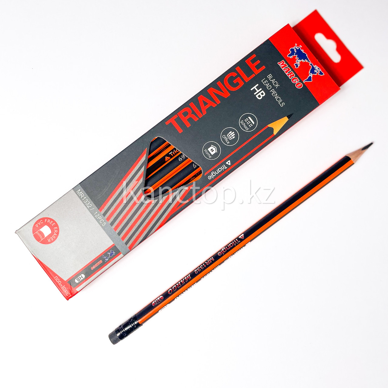 Простой карандаш с резинкой, фото 1