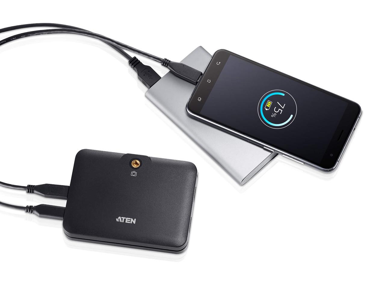 CAMLIVE+ USB-конвертер для захвата видеосигнала из HDMI в USB-C UVC и функцией сквозной передачи питания PD3.0 - фото 5 - id-p105631261