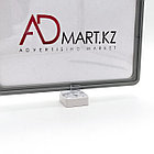 Магнитный держатель рамки БЕЛЫЙ под углом 90° к поверхности MAGNET-90, фото 3