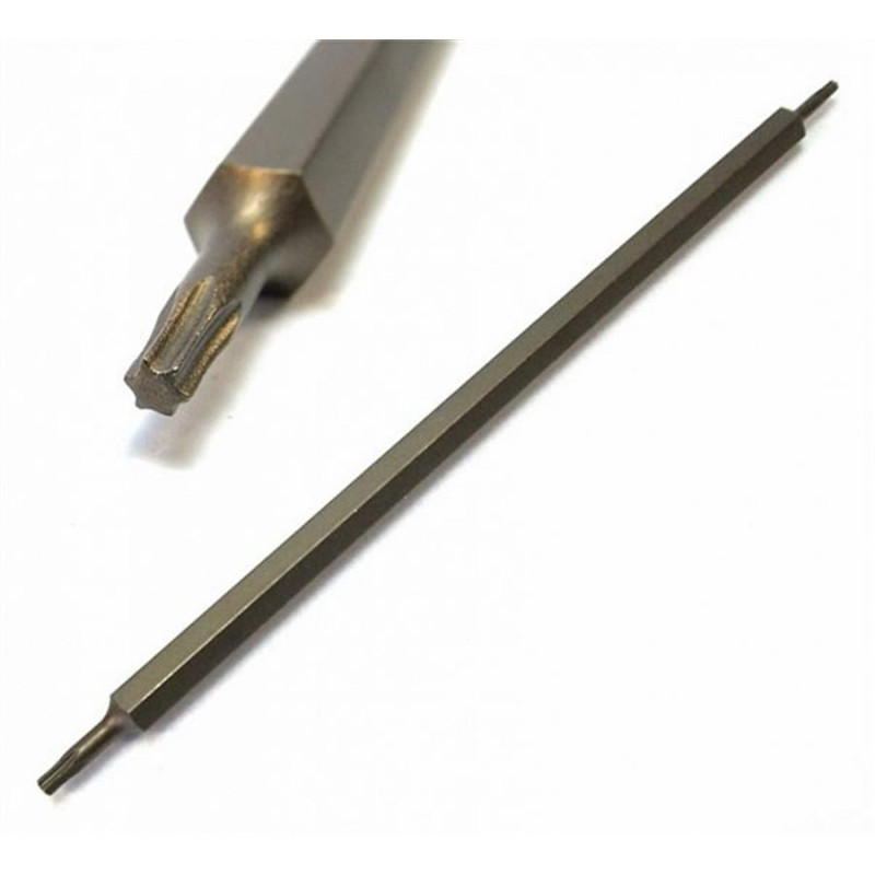 1/4" Бита двухсторонняя Torx T30*Т40 (длинная) (165мм), фото 1