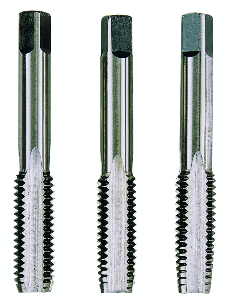 Krino Метчики 1,2,3 номер TAPS BSW 5/8х11 нитей (3пр.), фото 1