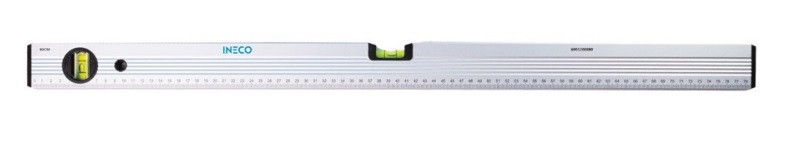 INECO Уровень алюминиевый (2 глазка) 600мм, фото 1