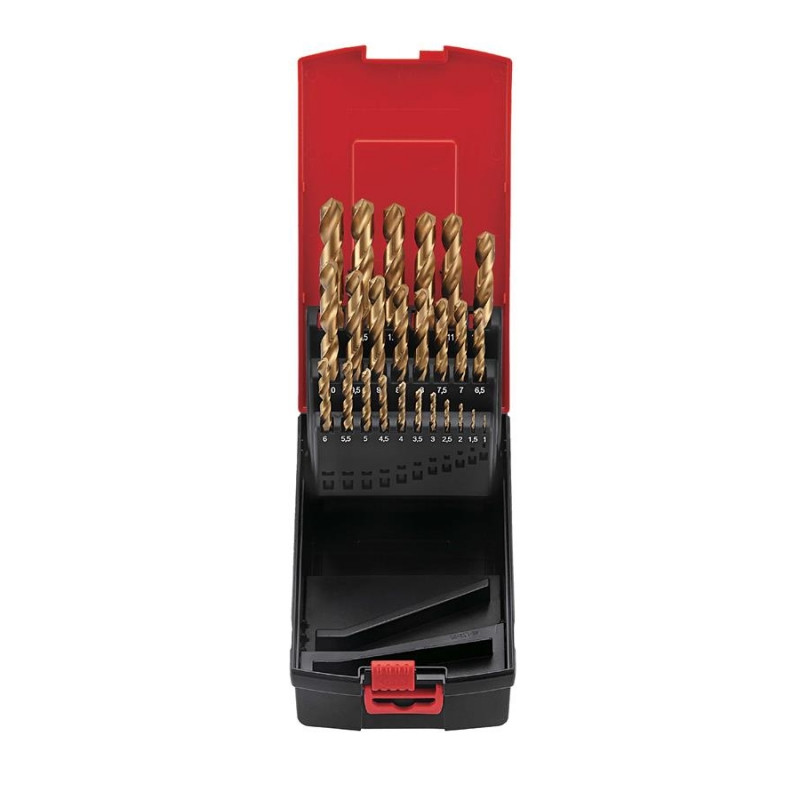 Набор свёрл с титановым покрытием (25пр), фото 1