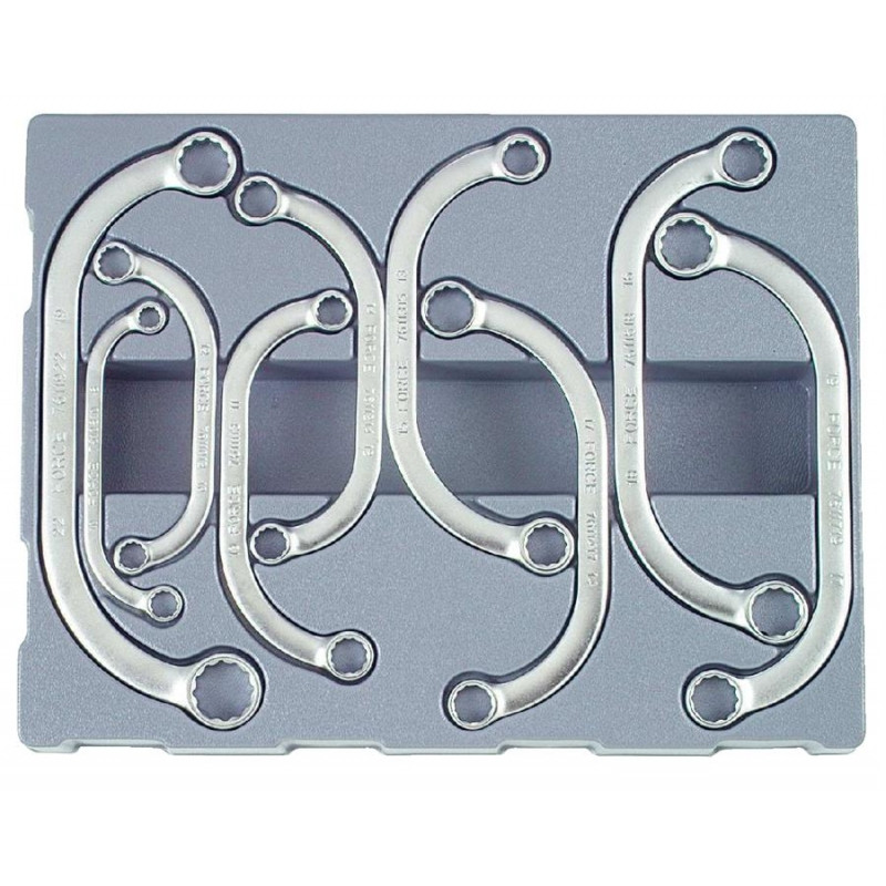 Набор ключей накидных С-образных (9пр), фото 1