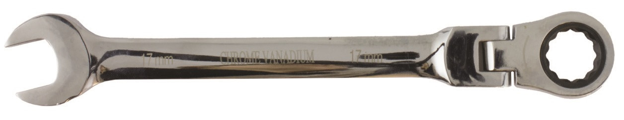 LTI Ключ трещоточный шарнирный рожково-накидной 9 мм