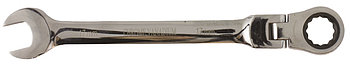 LTI Ключ трещоточный шарнирный рожково-накидной 14 мм