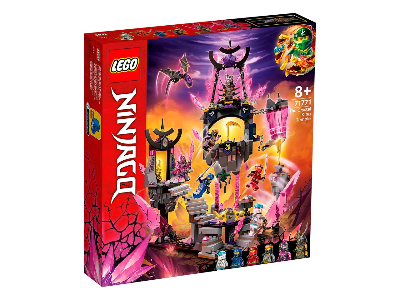 LEGO NINJAGO 71771 Храм Кристального Короля, конструктор ЛЕГО - фото 2 - id-p105632517