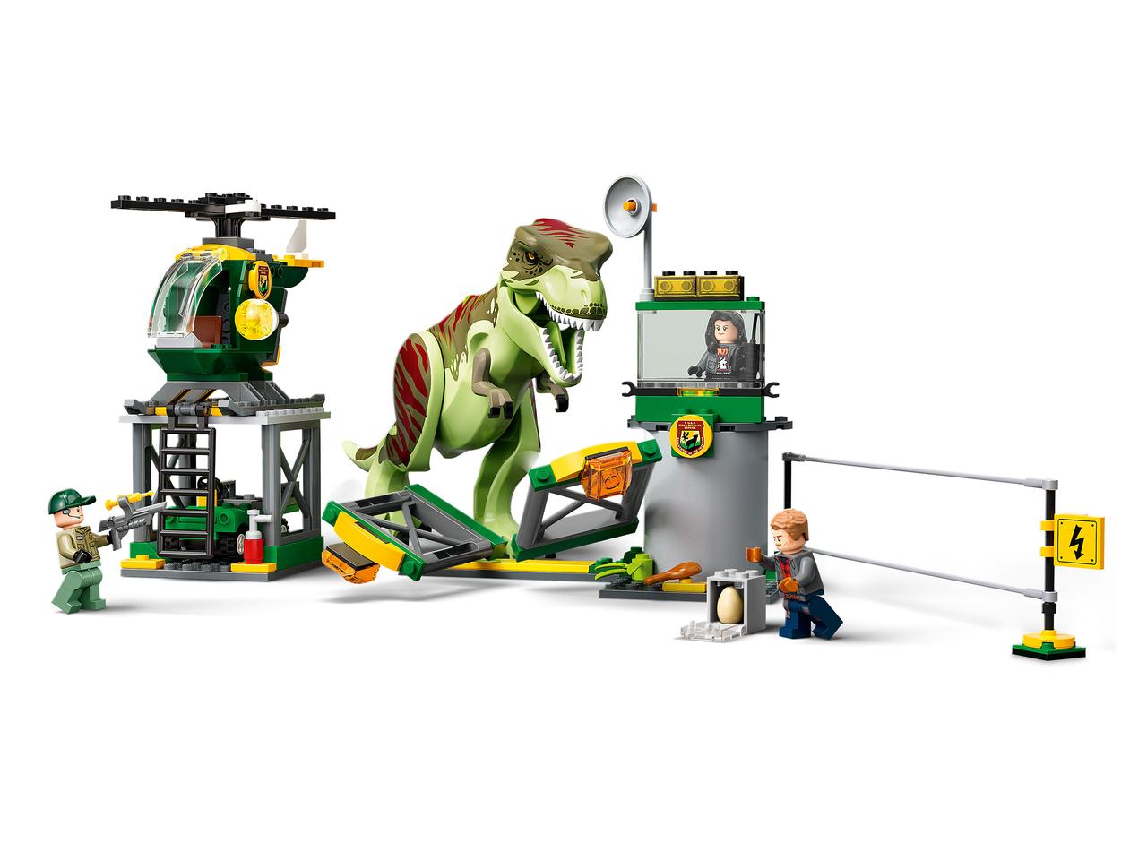 LEGO Jurassic World 76944 Побег тираннозавра, конструктор ЛЕГО - фото 5 - id-p105632821