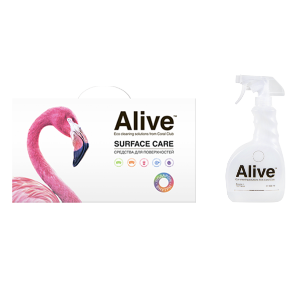Alive Экокомплект из 5 самых необходимых средств для ухода за домом