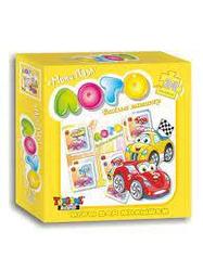 Лото + мини пазл Веселые машинки