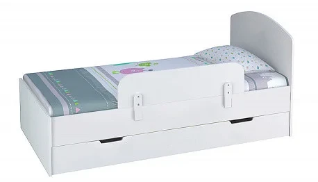 КРОВАТЬ ДЕТСКАЯ POLINI KIDS BASIC С ЯЩИКОМ, БЕЛЫЙ