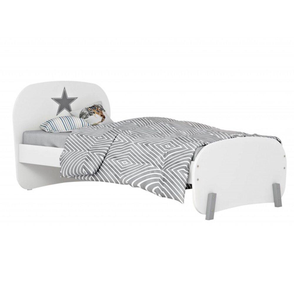 Кровать детская Polini kids Mirum 1910 белый