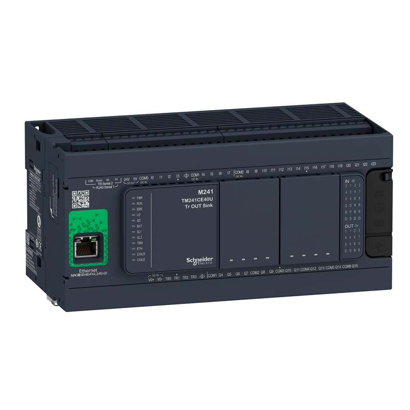 Блок базовый M241-40IO реле ETHERNET Advantys OTB TM241CE40R