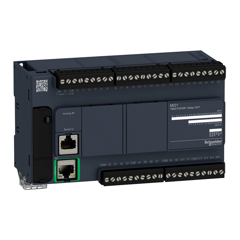 Блок компактный базовый M221-40IO реле ETHERNET Advantys OTB TM221CE40R