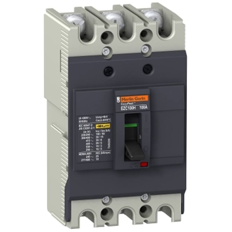 Выключатель 3п 3т 80А 30кА EZC100H EZC100H3080