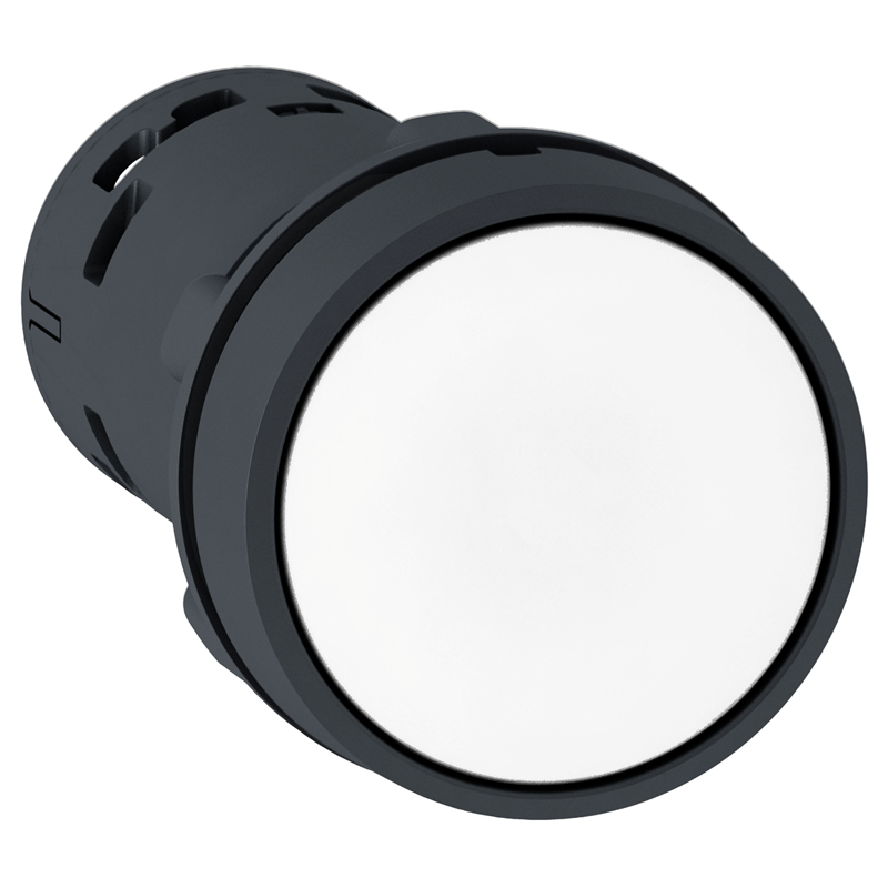 Кнопка с потайным толкателем 1НО бел. XB7NA11, фото 1