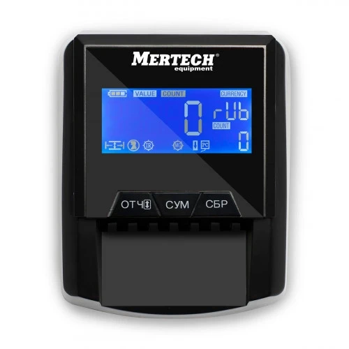 Mertech D-20A Flash Pro LCD с АКБ детектор банкнот (Mertech5048) - фото 2 - id-p105637627