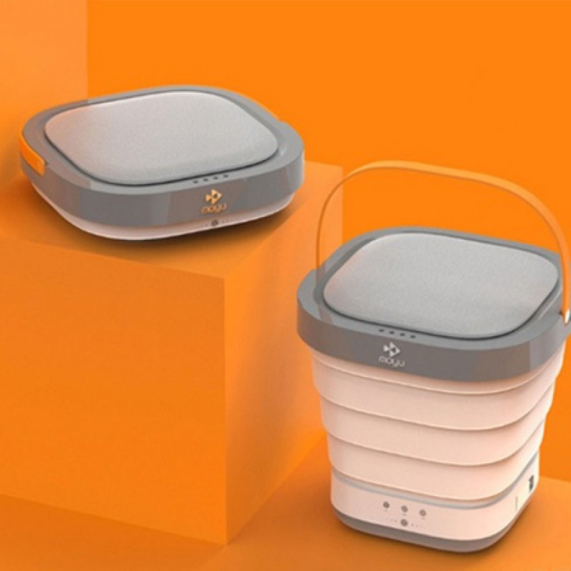 Портативная складная стиральная машина Xiaomi Moyu MINI Foldable Washing Machine 0.8 Арт.7127 - фото 1 - id-p105638624