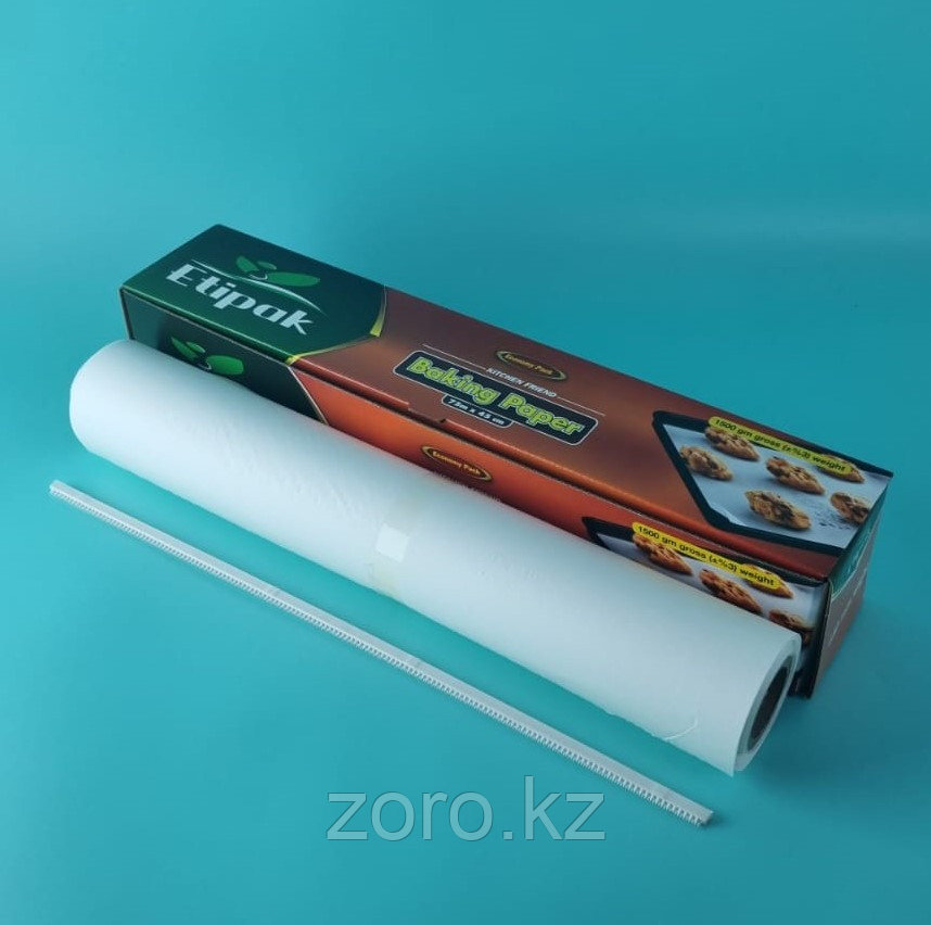 Пергаментная бумага белая Baking Paper 440мм*75м.  Вес 1,5кг.