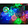 Светодиодная новогодняя гирлянда "Шарики" 3.6 метра разноцветная, фото 5