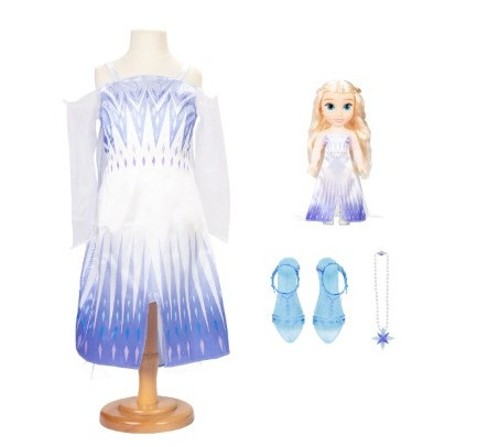 Кукла Disney Frozen Elsa Toddler с детским платьем и аксессуарами