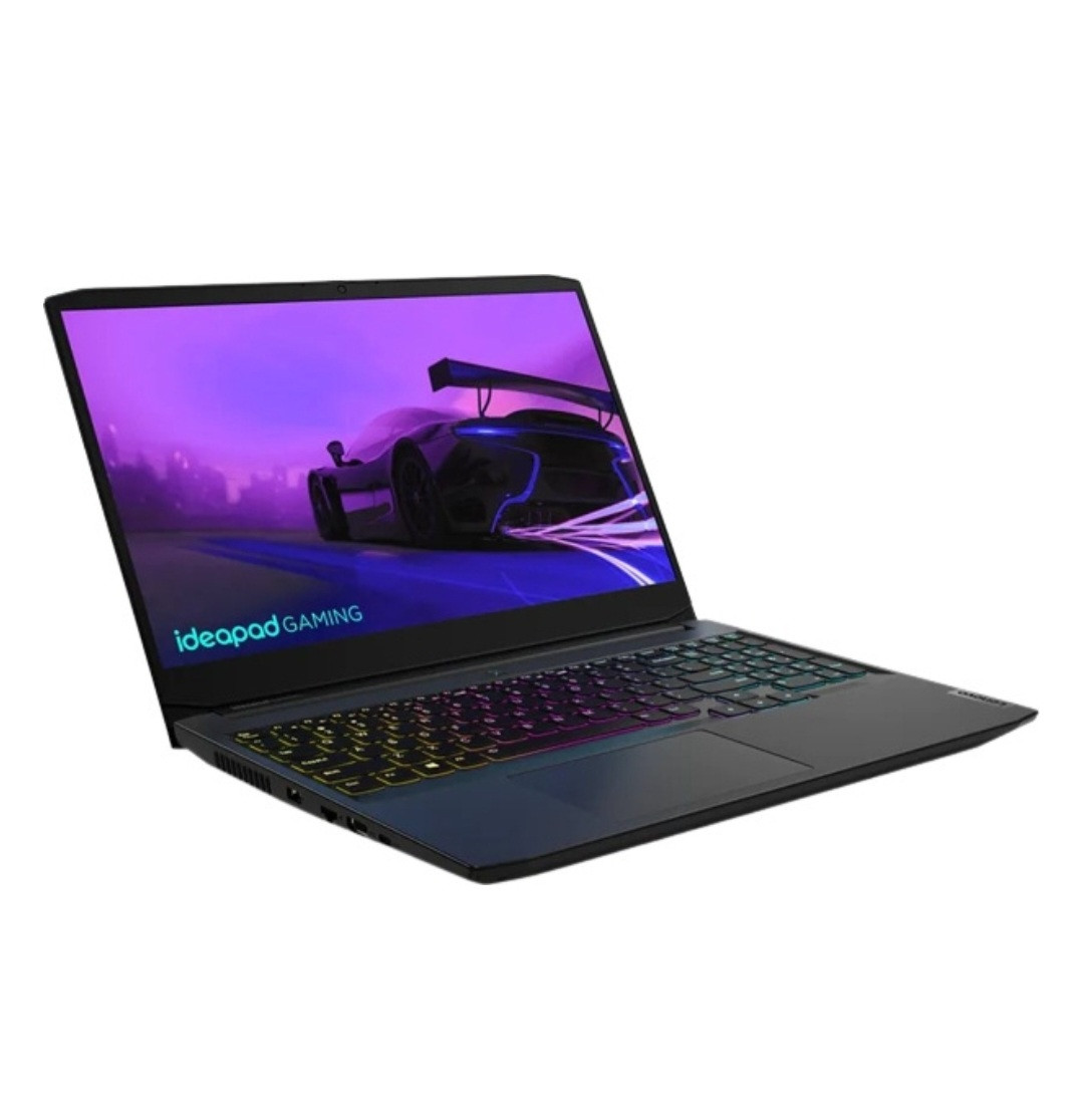 Ноутбук Lenovo IdeaPad Gaming 3 15IHU6 82k1015urk черный - фото 1 - id-p105656263