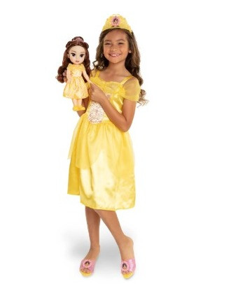 Кукла Disney Princess Белль с детским платьем и аксессуарами - фото 2 - id-p105663257