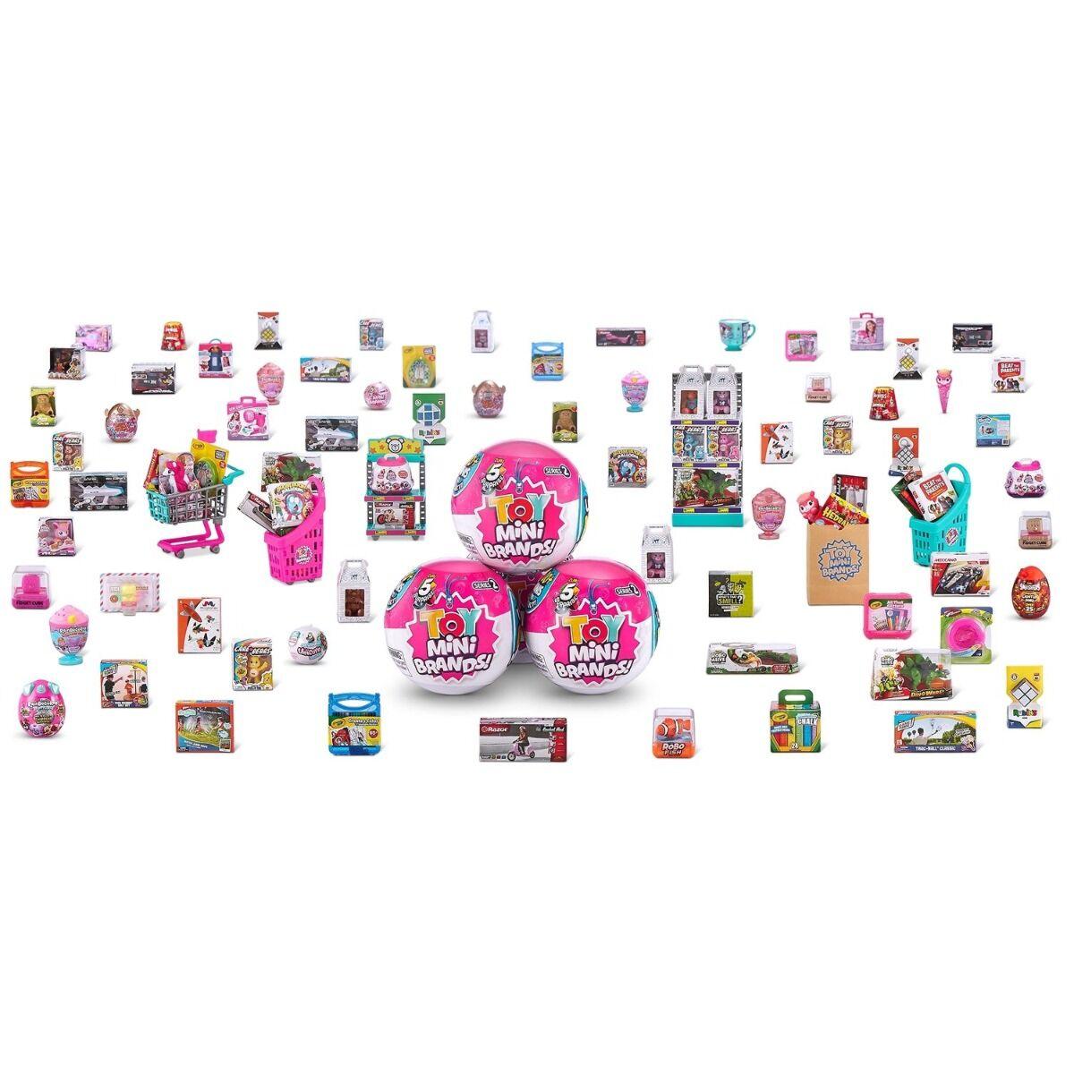 Коллекционная игрушка-капсула 5 Surprise Toy Mini Brands Series 2
